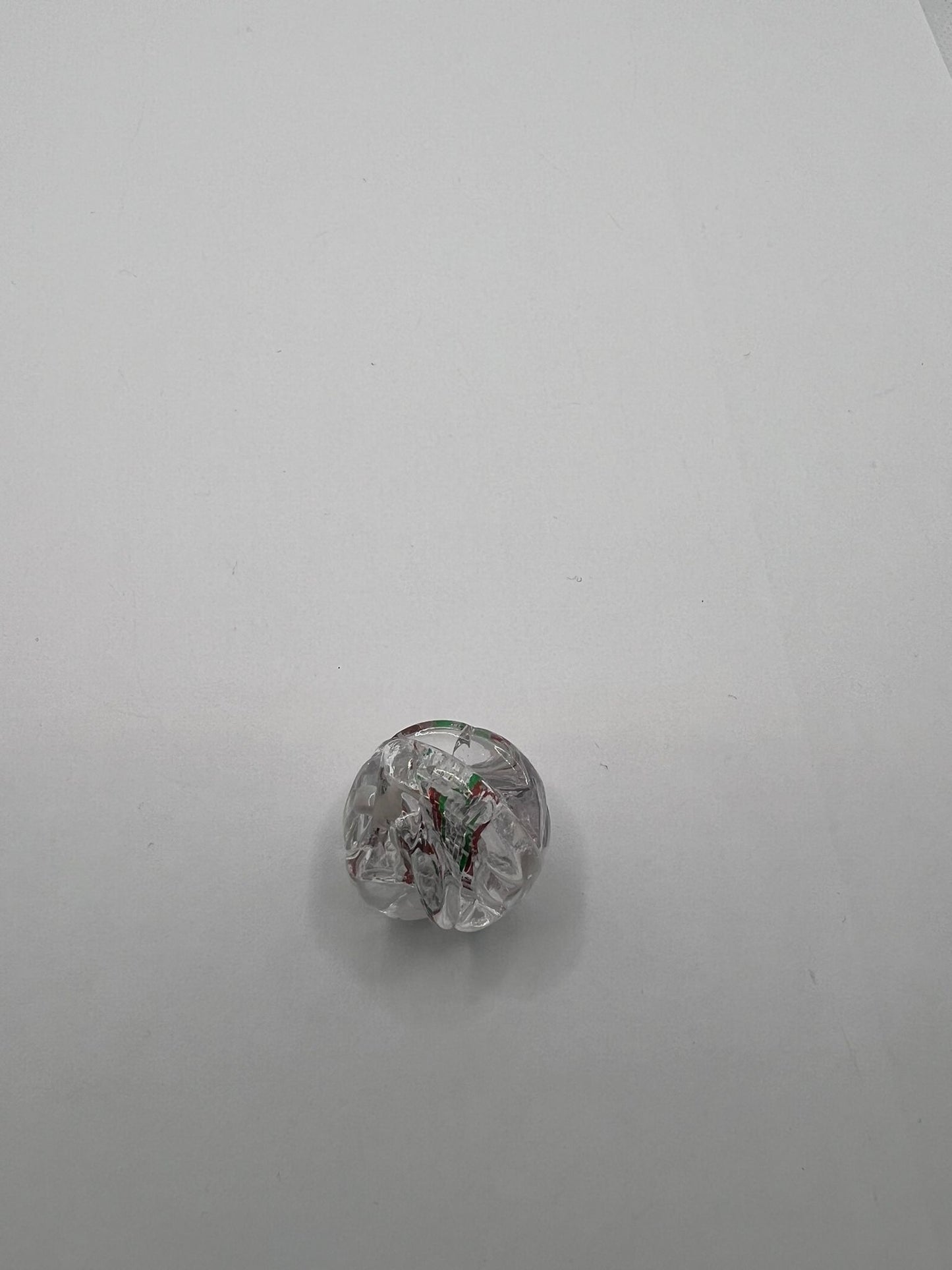 5935 Vintage Kunststoff Perle 24mm