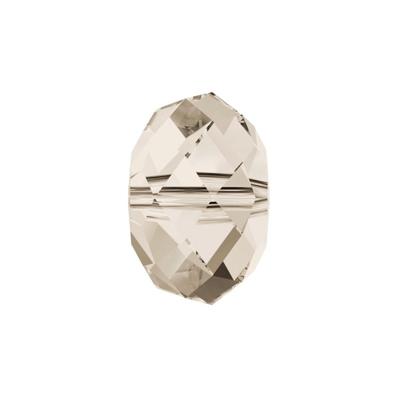 Swarovski® Beads Briolette Silver Shade 12mm