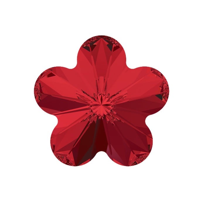 Swarovski® Fancy Flower Light Siam 10mm