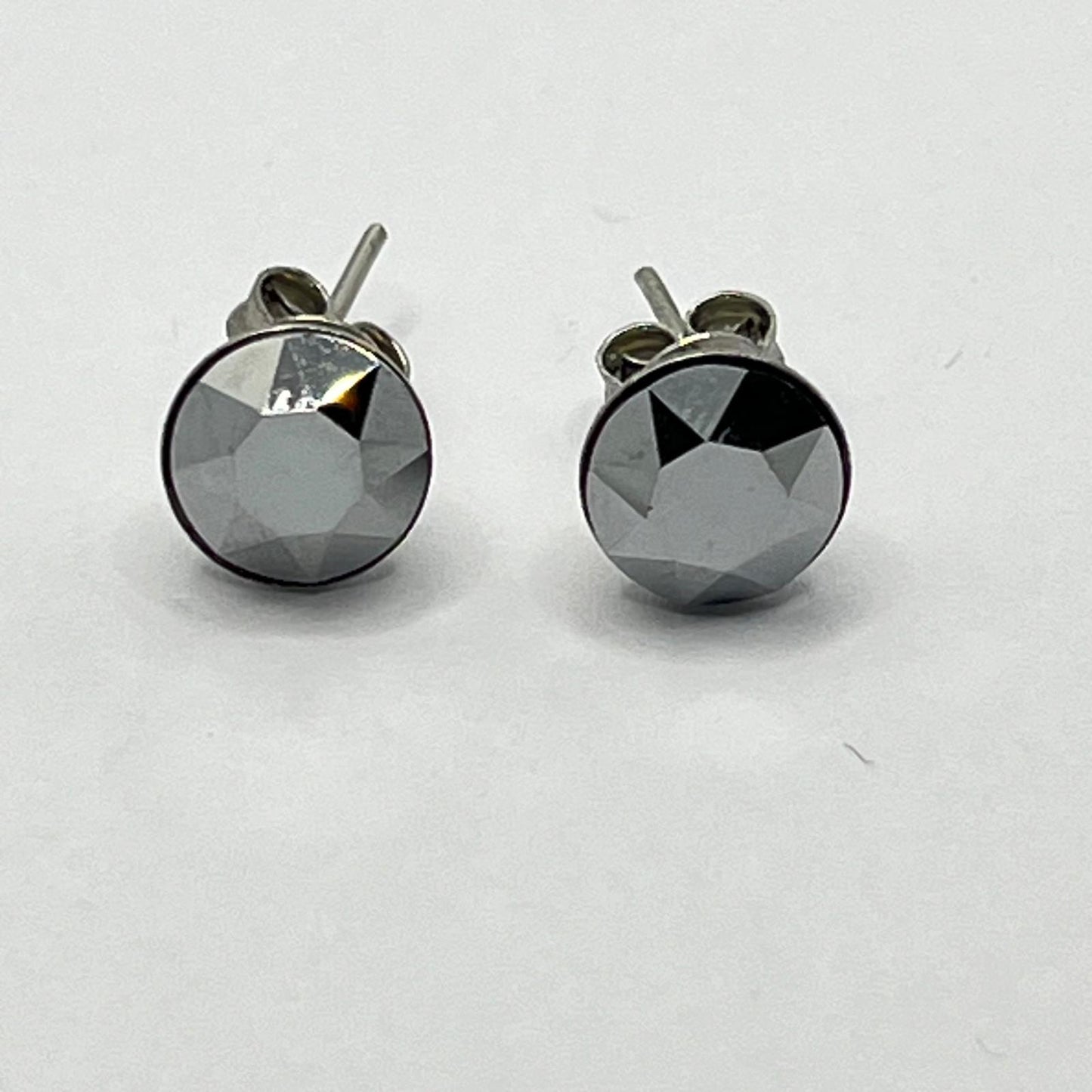 30698 Vintage Swarovski Kristallen Ohrhanger 8mm