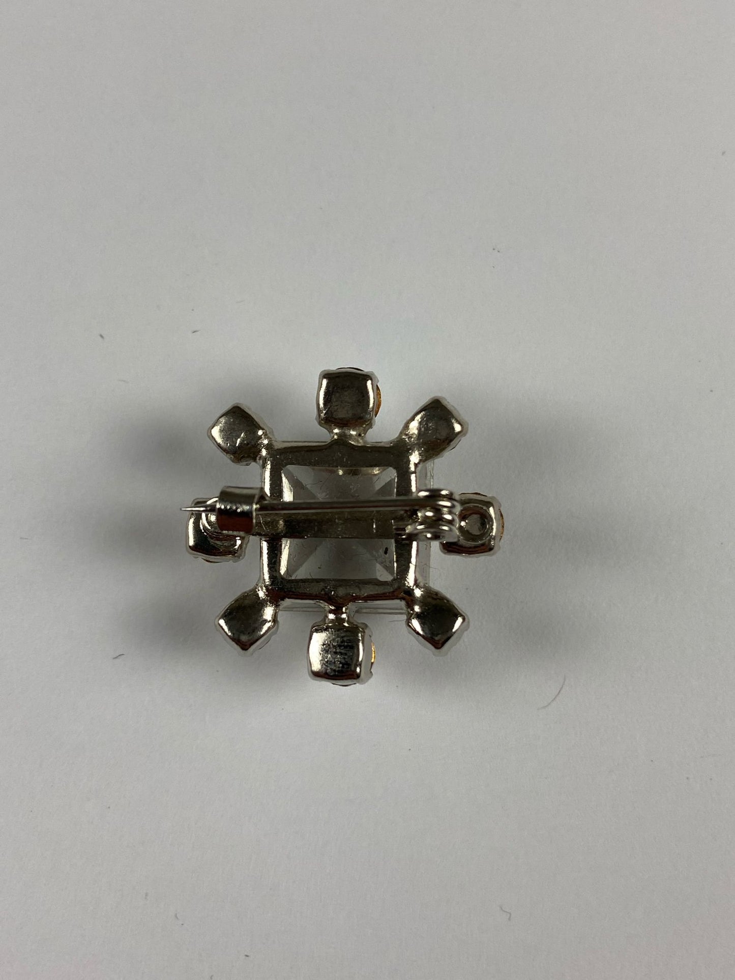 8699 Vintage Swarovski Kristallen Brosche 32mm