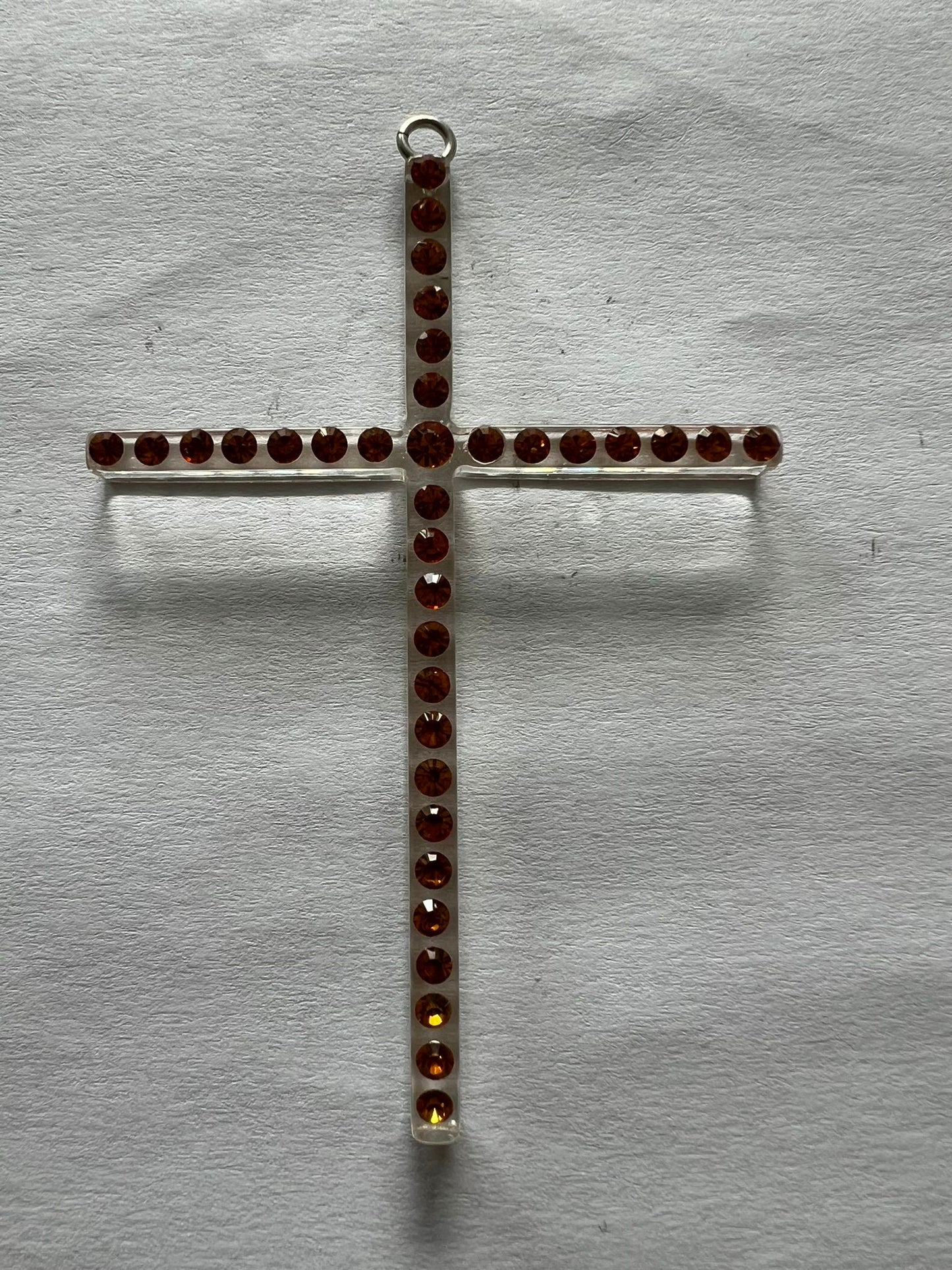 5792 Vintage Swarovski Kristallen Acryl Anhänger 70mm