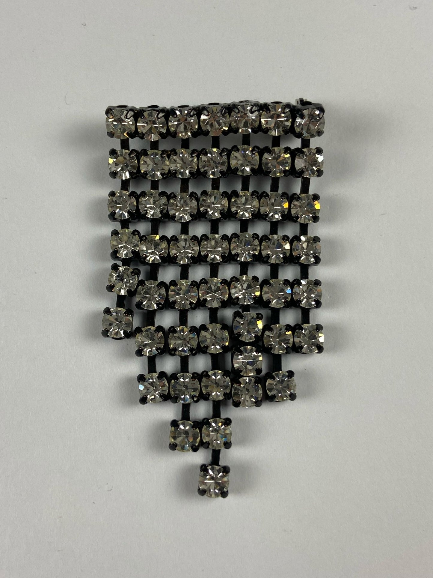 8664 Vintage Swarovski Kristallen Brosche 57mm