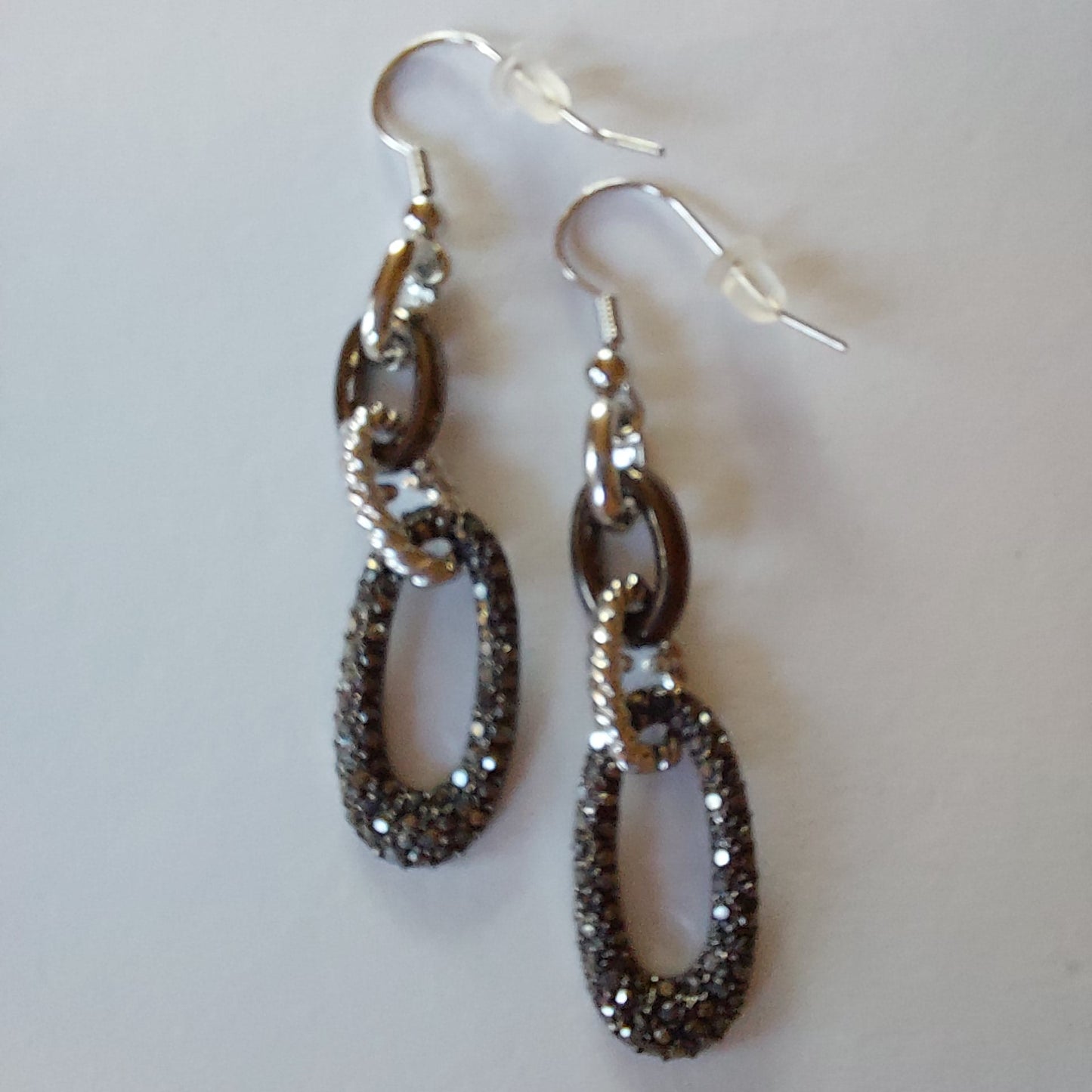 3738 Vintage Earring mit Swarovski Crystals