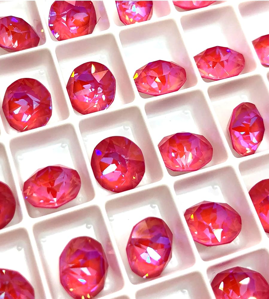 Swarovski® Chaton Lotus Pink DeLite SS29