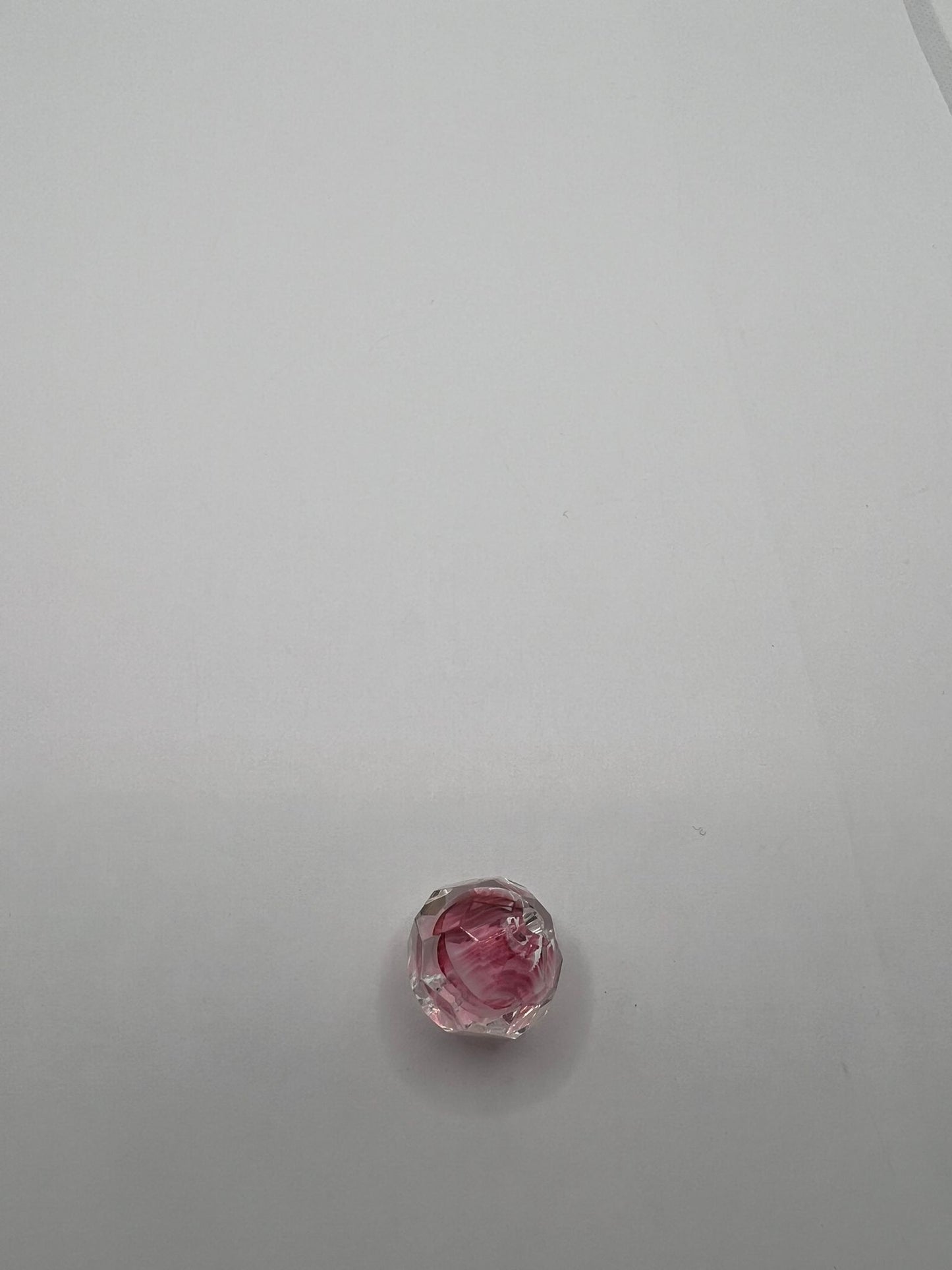 5979 Vintage Kunststoff Perle 19mm