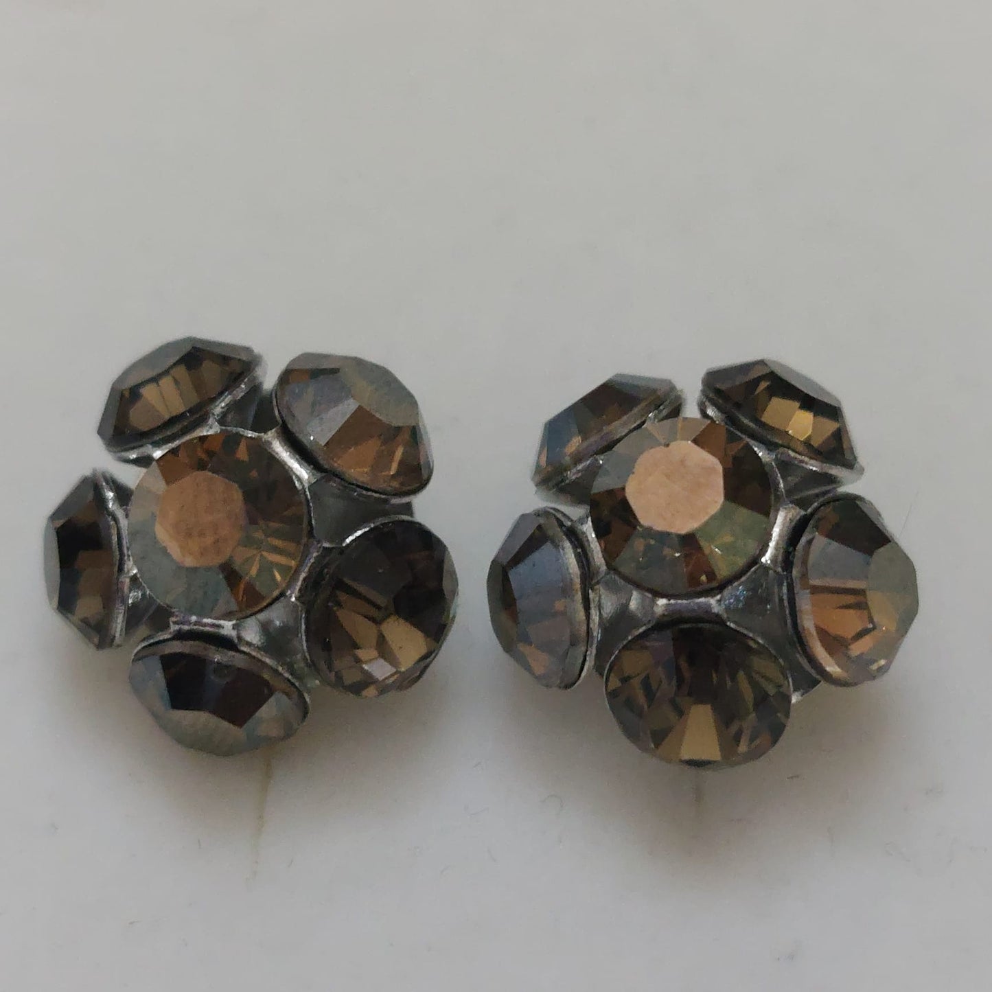 3870 Vintage Earring mit Swarovski Crystals