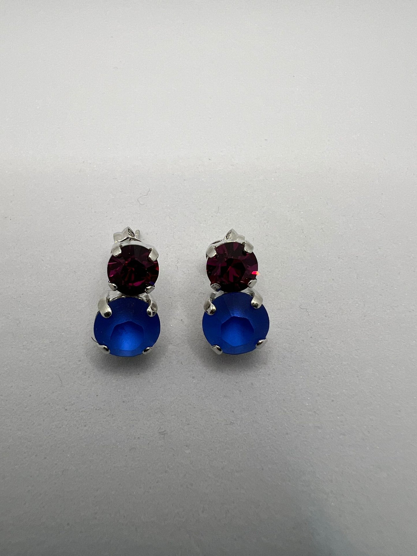 30433 Vintage Swarovski Kristallen Ohrhänger 16mm