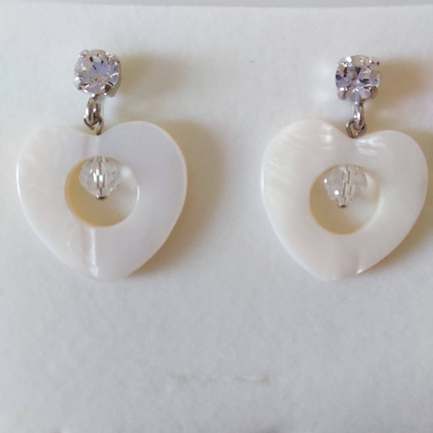 3844 Vintage Earring mit Swarovski Crystals