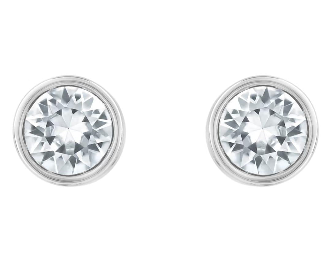 Swarovski® Flatback Hotfix Ringed Crystal Silver Ring SS16