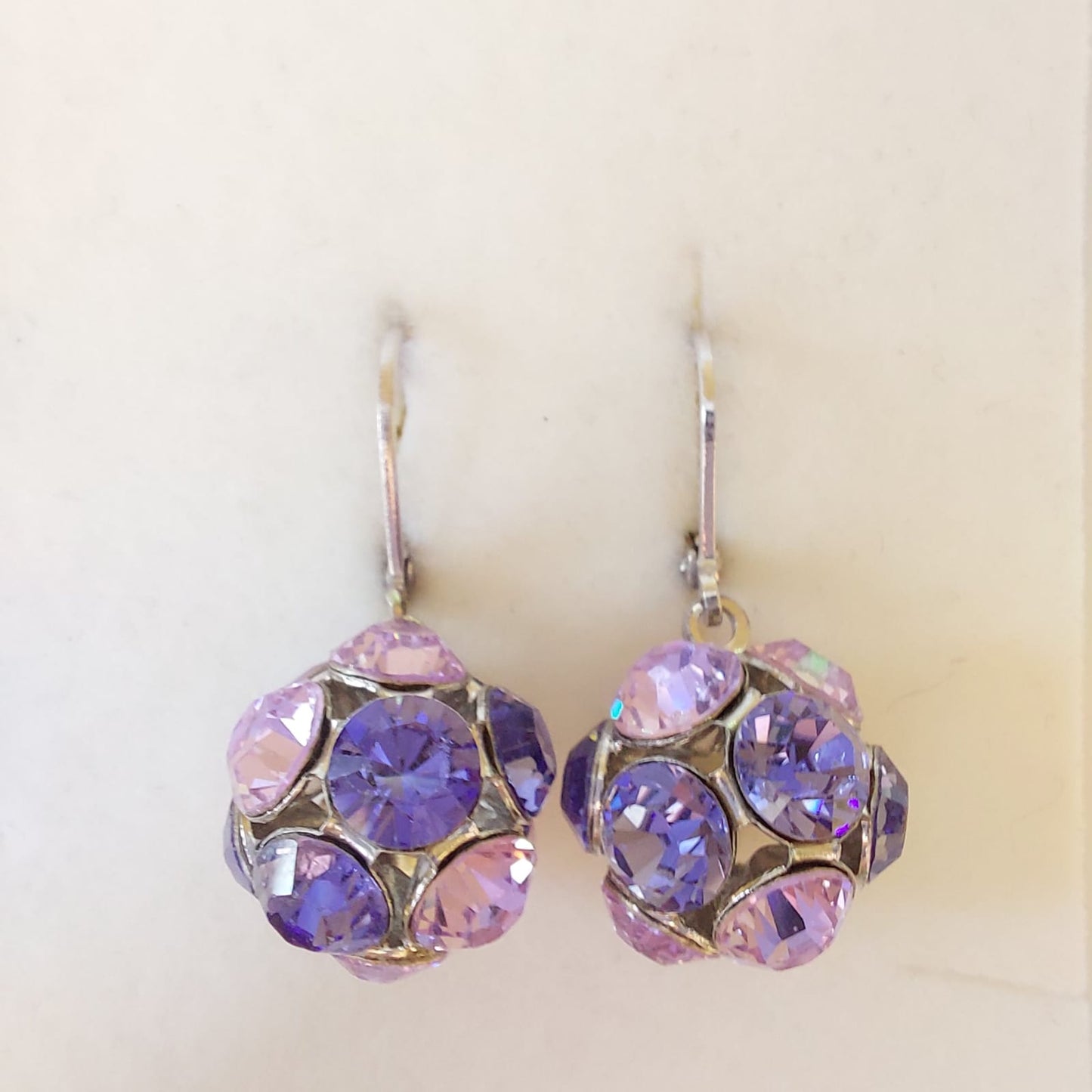 3780 Vintage Earring mit Swarovski Crystals
