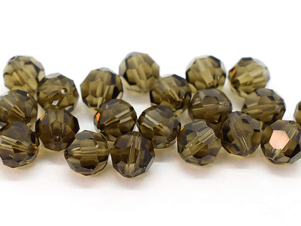 Swarovski® Beads Facet Smokey Quartz 8mm