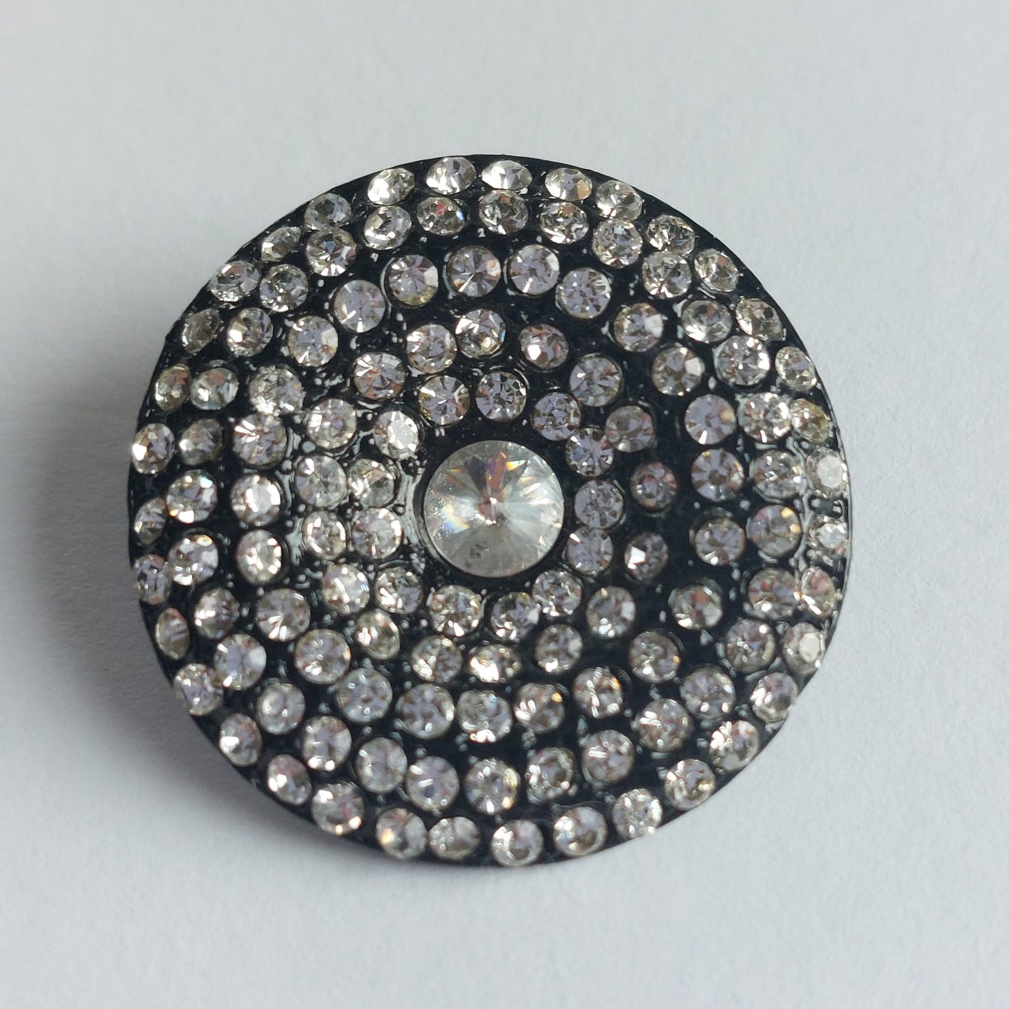 4064 Knopfe mit Swarovski Kristallen 25,5mm