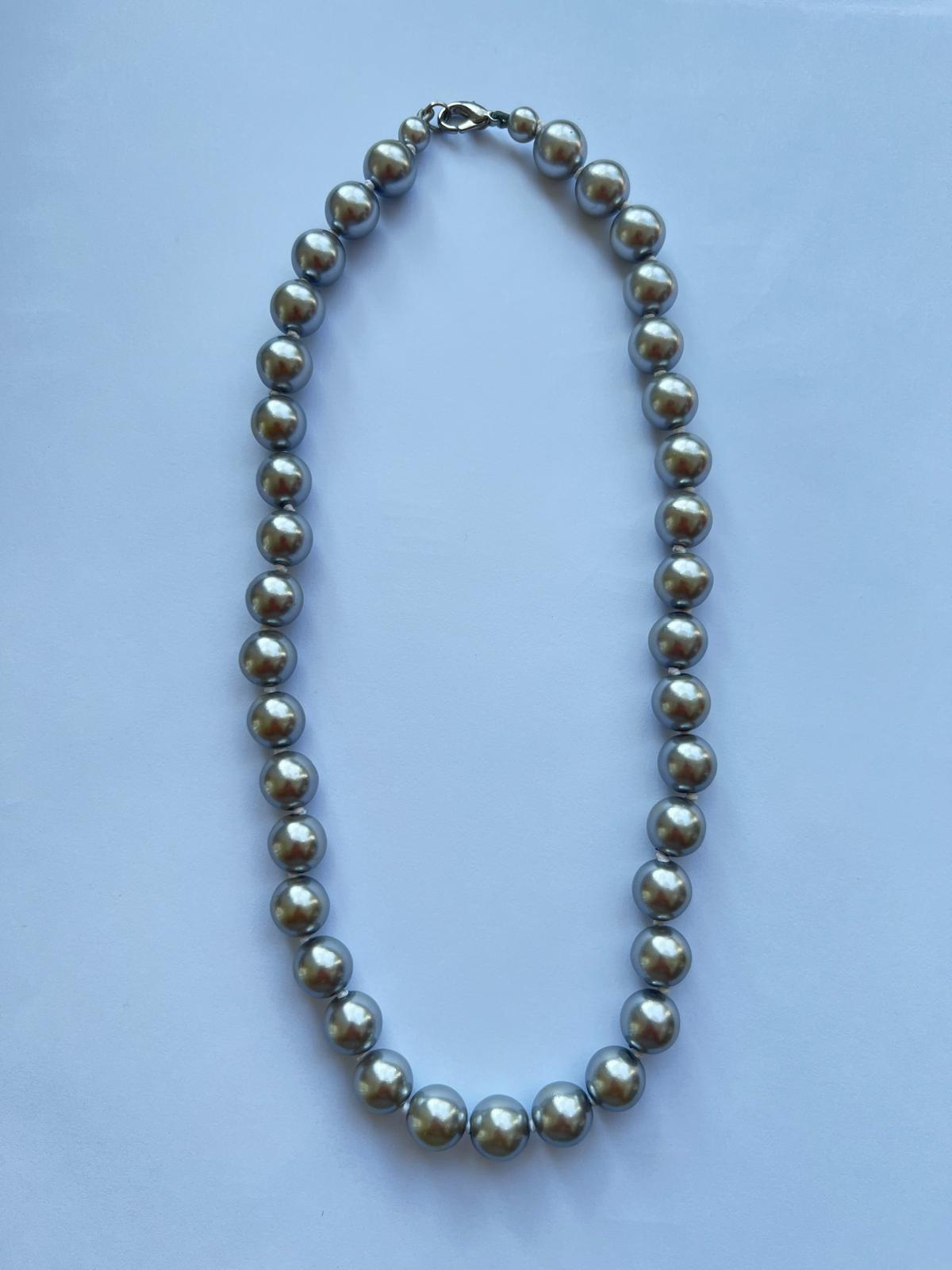 6064 Vintage Swarovski Kristallen Perlenkette 43cm