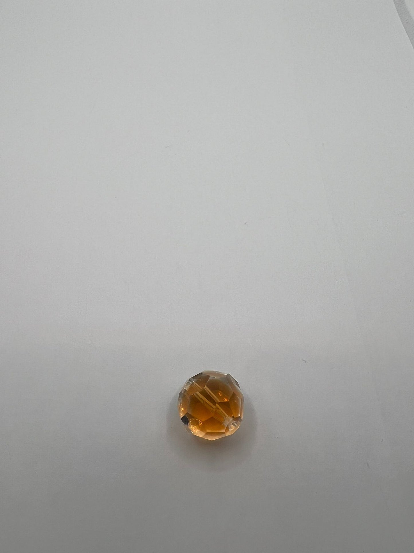 5969 Vintage Kunststoff Perle 19mm