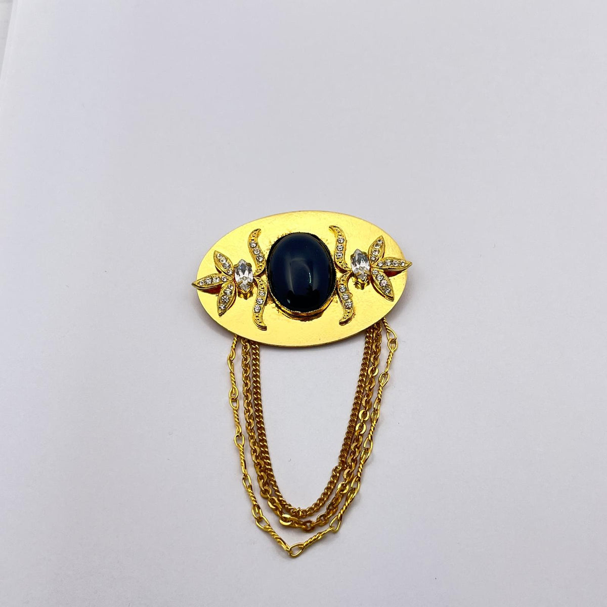 8895 Vintage Swarovski Kristallen Brosche 57mm