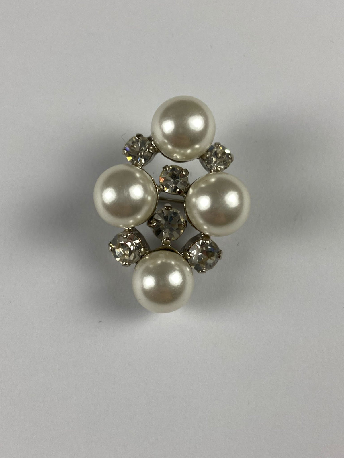 8712 Vintage Swarovski Kristallen Brosche 30mm