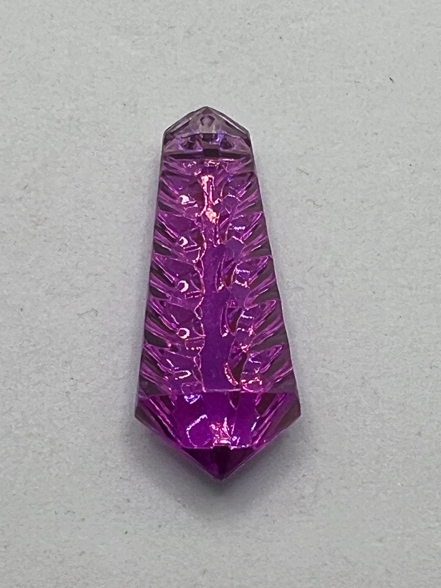 59238 Vintage Kunststoff Perle 32mm