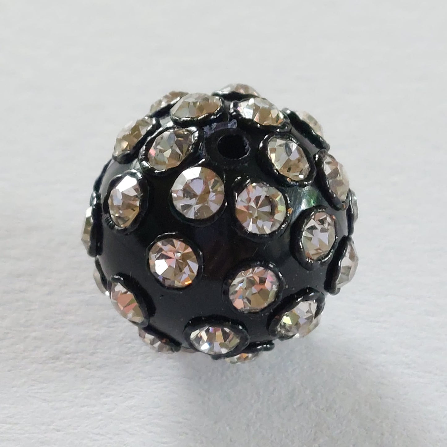 5123 Vintage Perle Zwischenteil Mit Swarovski Kristallen 16mm
