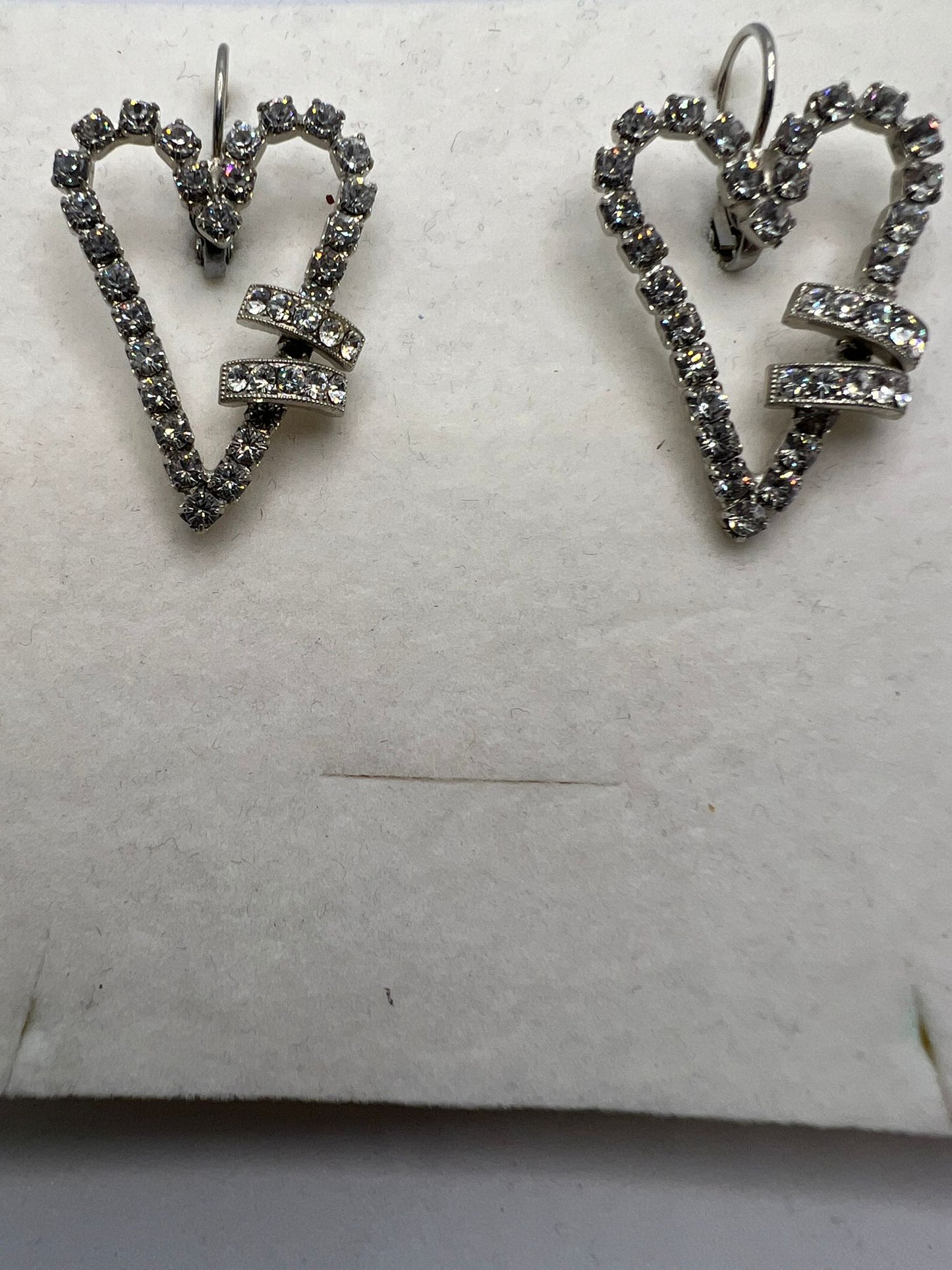 30568 Vintage Swarovski Kristallen Ohrringe 29mm