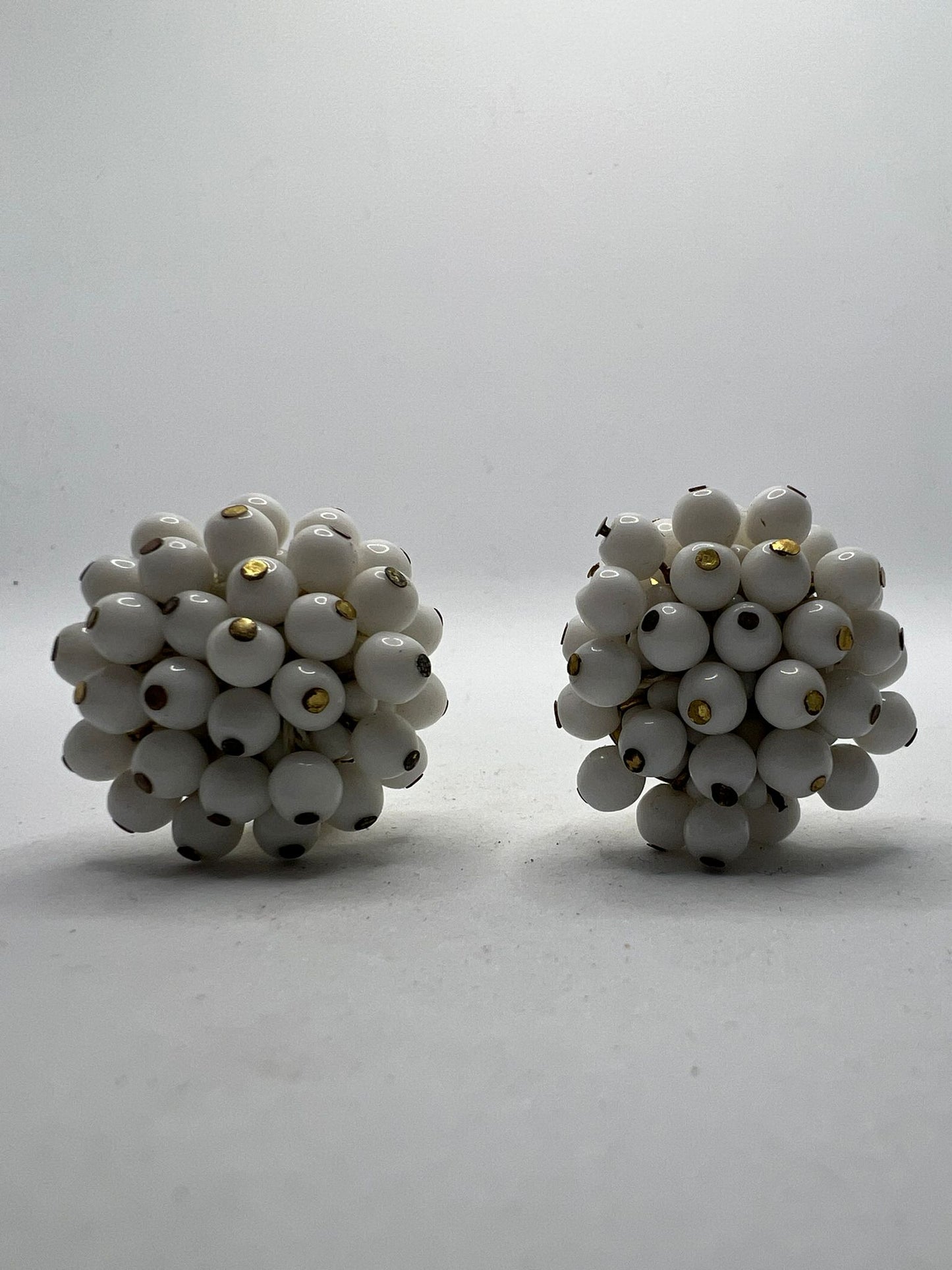 30507 Vintage Perlen Ohrclip 30mm