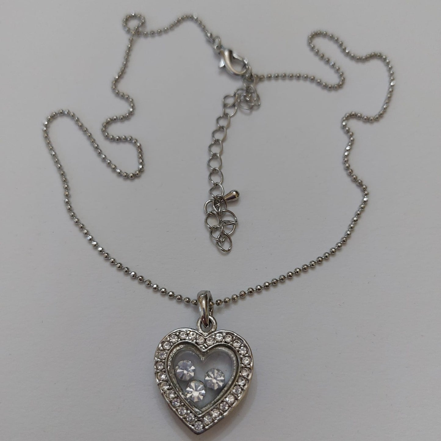 6924 Vintage Heart Anhänger mit Swarovski Crystals