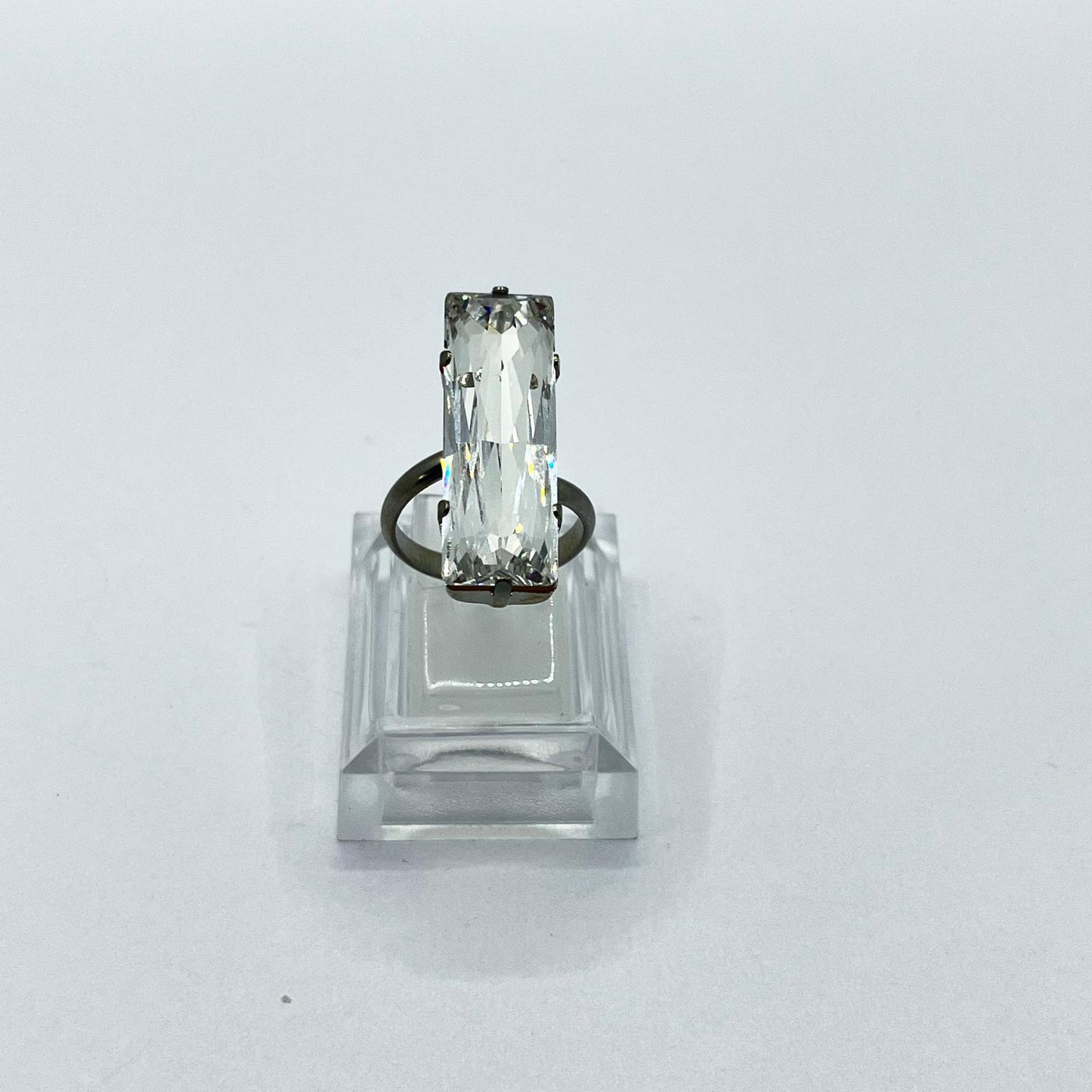 9662 Vintage Swarovski Kristallen Ring 30mm