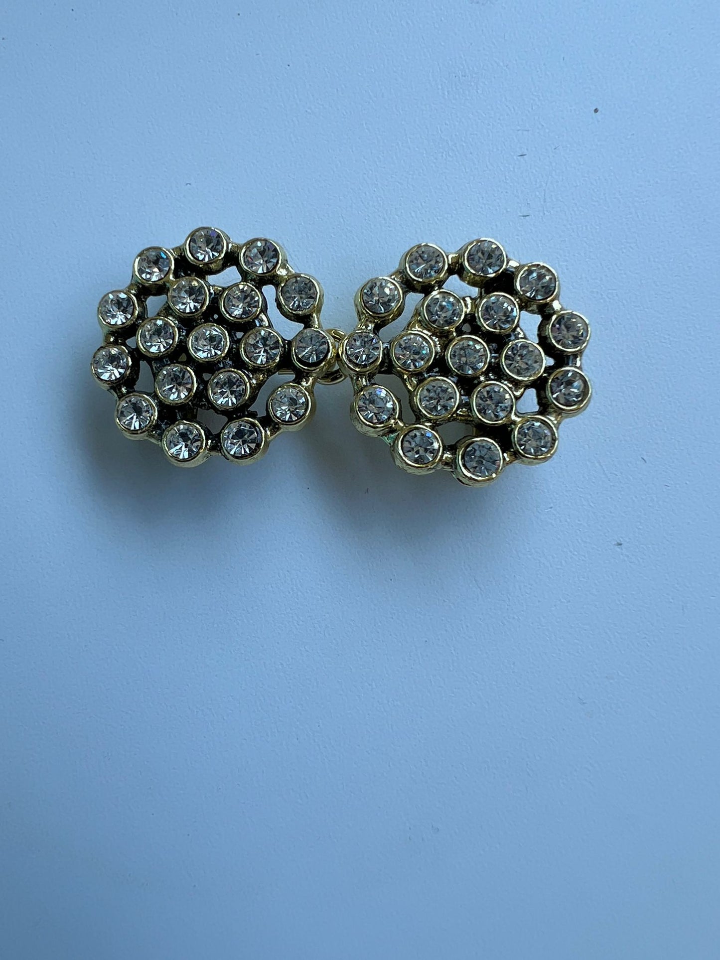 2304 Vintage Swarovski Kristallen Gürtelschnalle 45mm