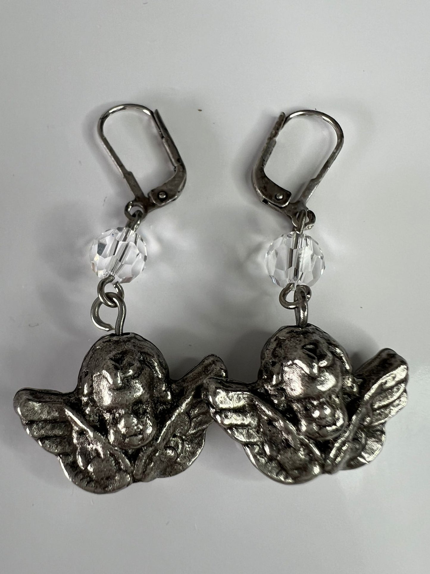 30404 Vintage Swarovski Kristallen Ohrhänger 22mm