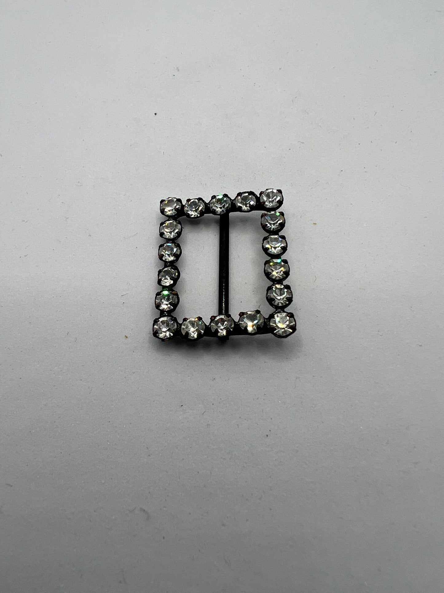 2469 Vintage Swarovski Kristallen Gürtelschnalle 28mm