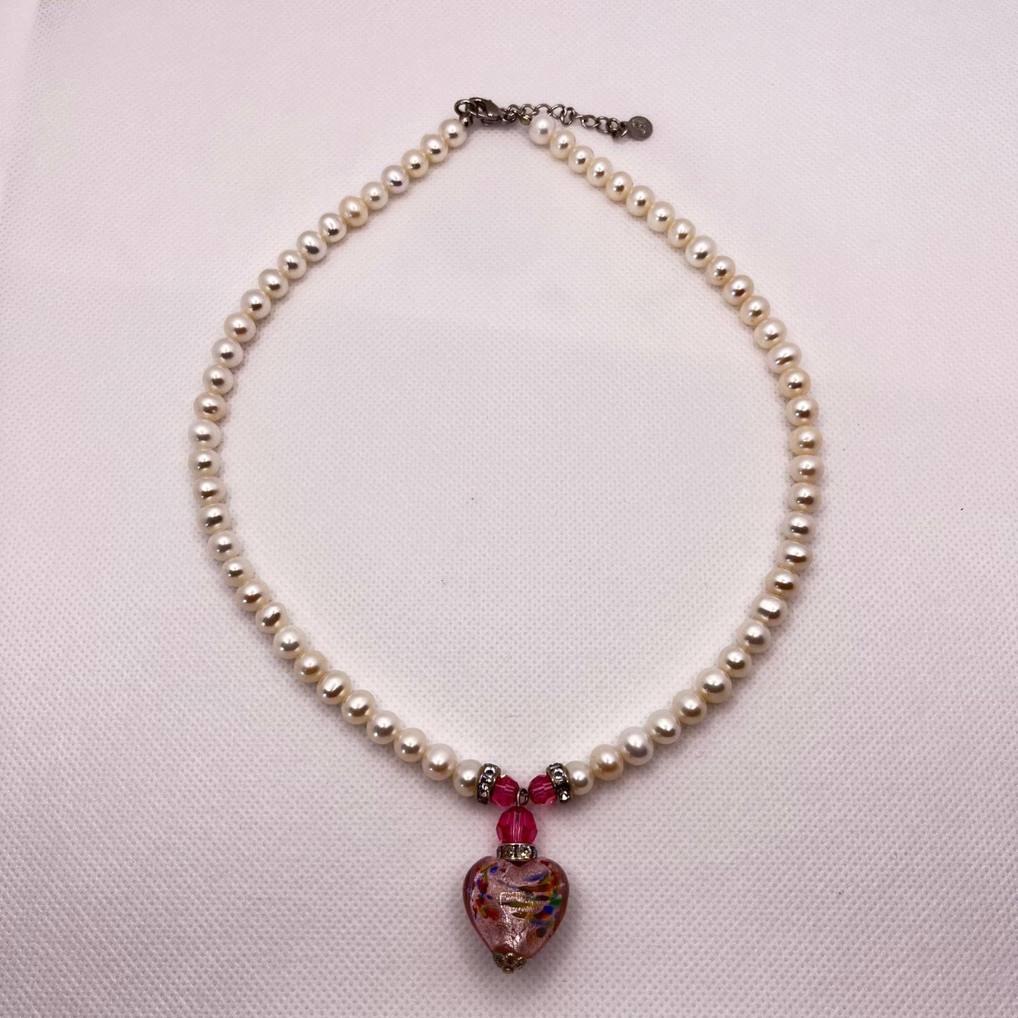 6252 Vintage Swarovski Kristallen Halsketten 45cm
