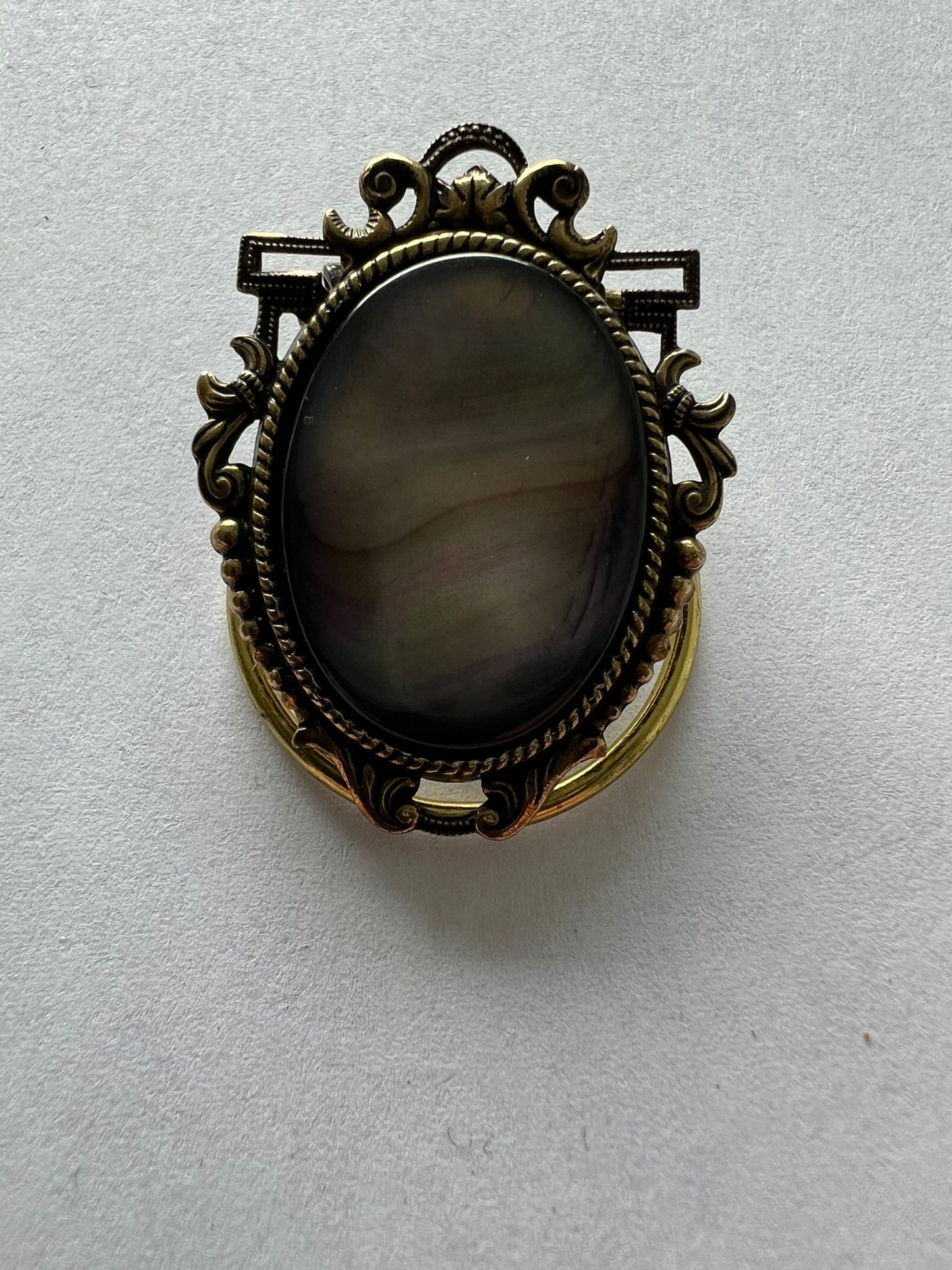 2290 Vintage Cabochon Schalhalter 25mm