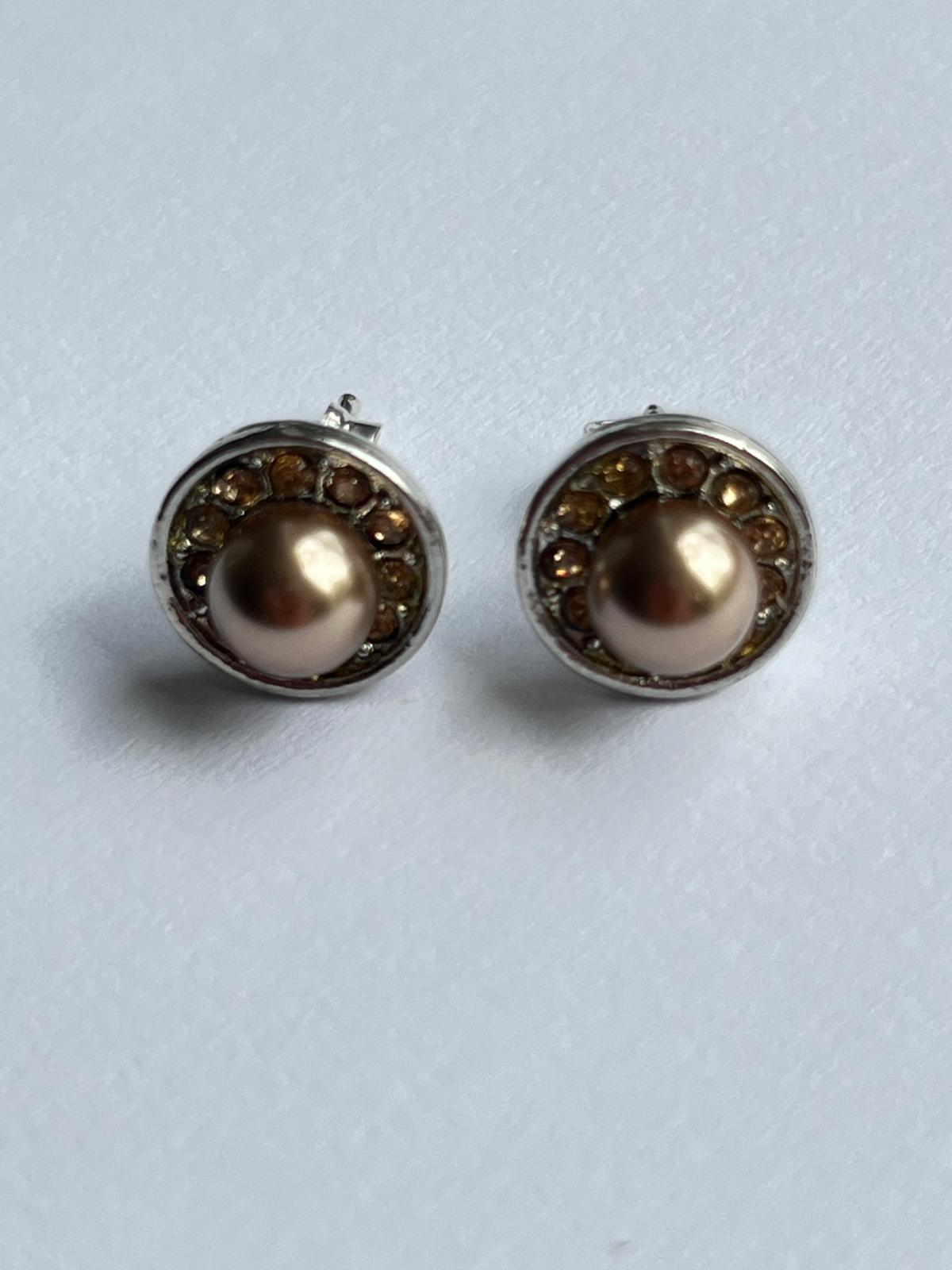 3100 Vintage Swarovski Kristallen Ohrhänger 10mm
