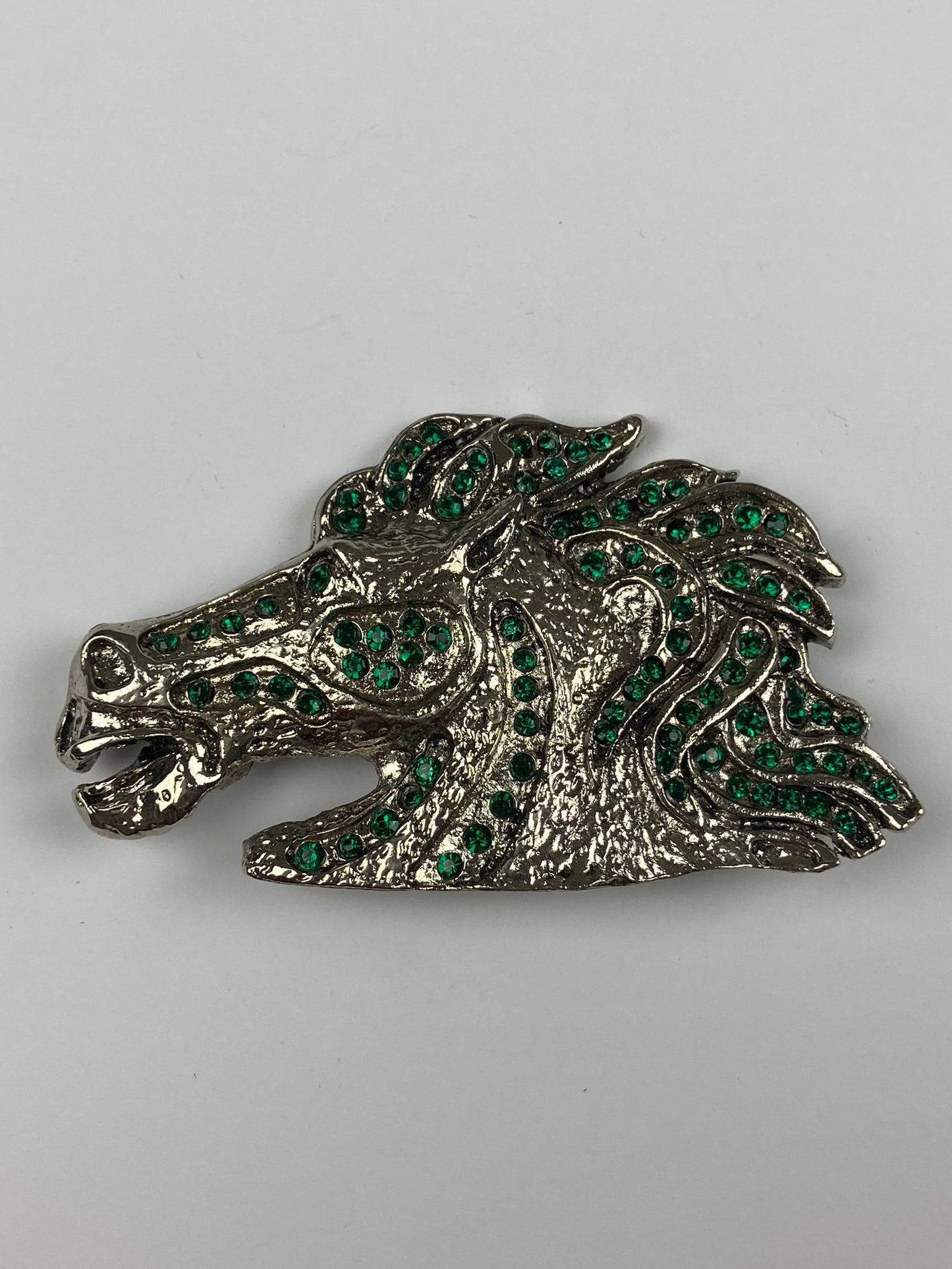 2387 Vintage Swarovski Kristallen Gürtelschnalle 95mm
