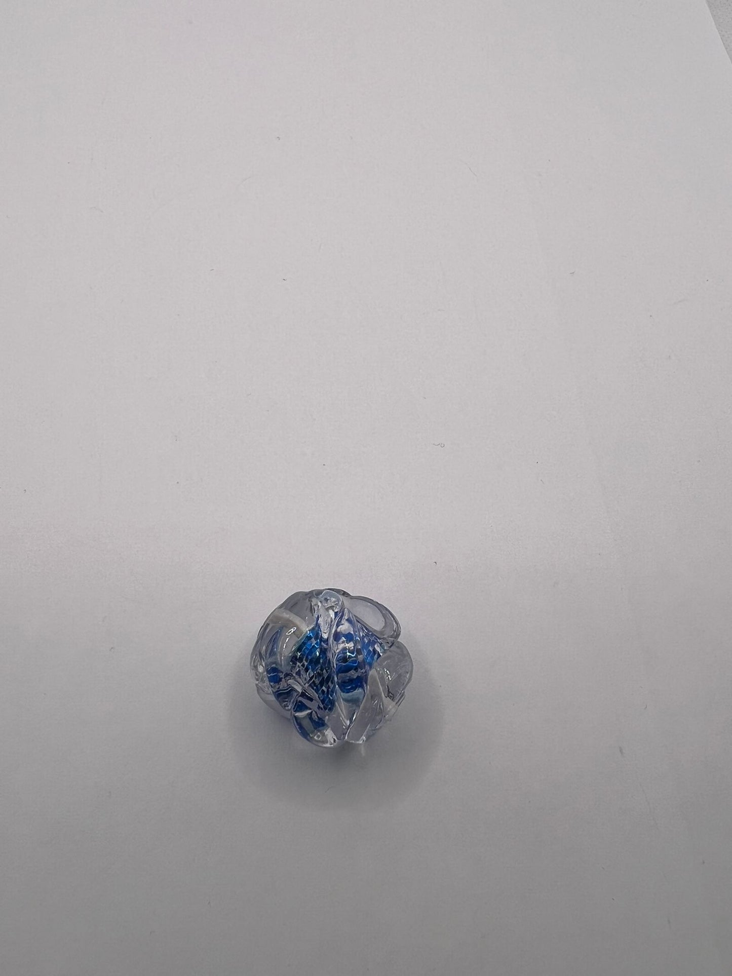 5945 Vintage Kunststoff Perle 24mm