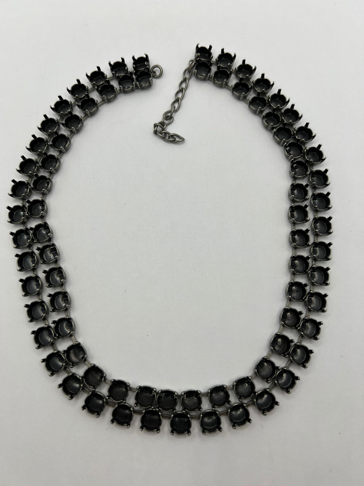 6494 Vintage leerer Kette zum Befüllen mit Swarovski Kristallen 41cm
