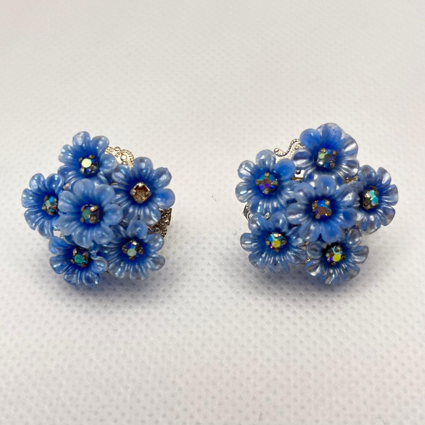 30491 Vintage Swarovski Kristallen Ohrclip 22mm