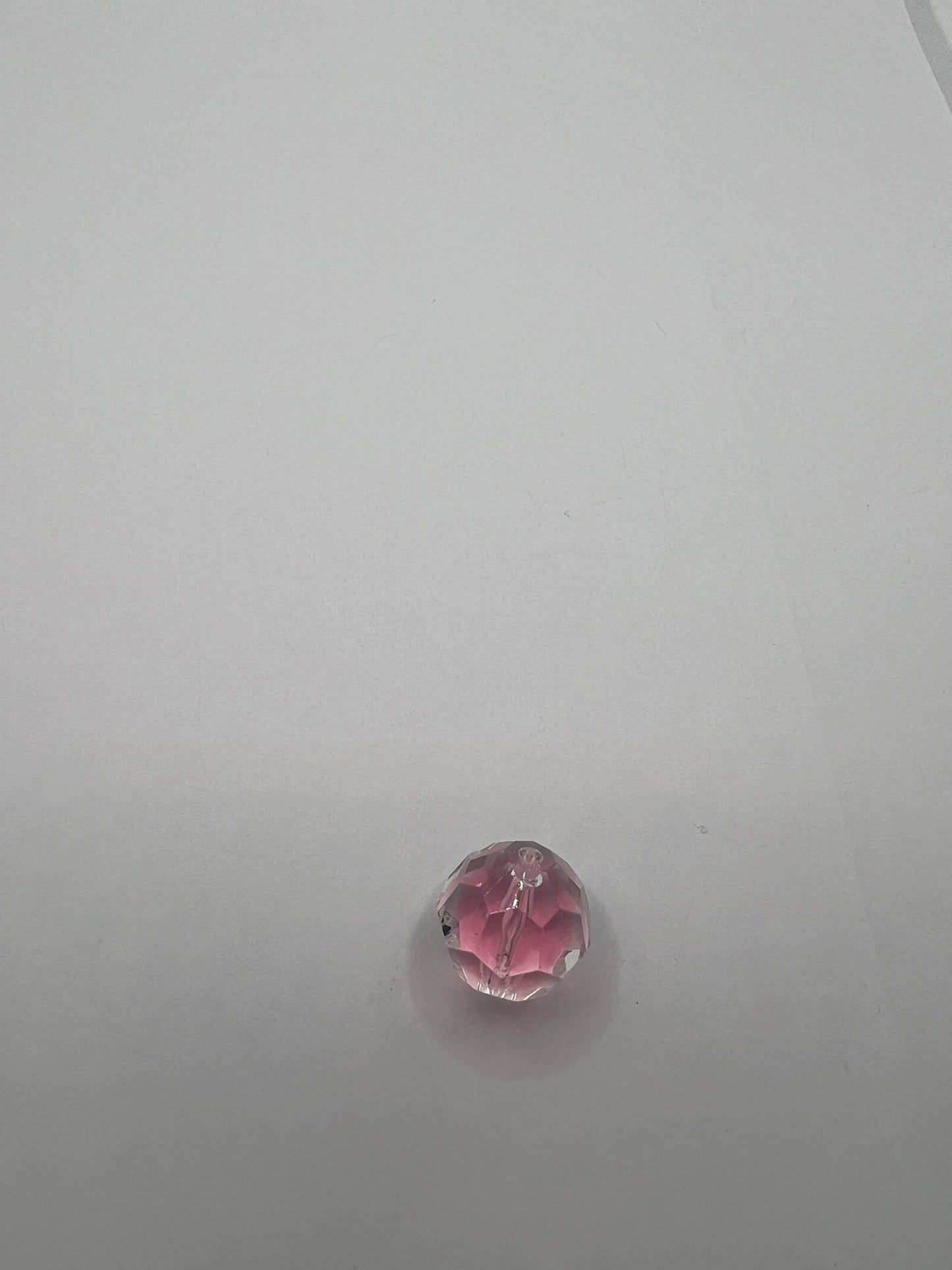 5967 Vintage Kunststoff Perle 19mm