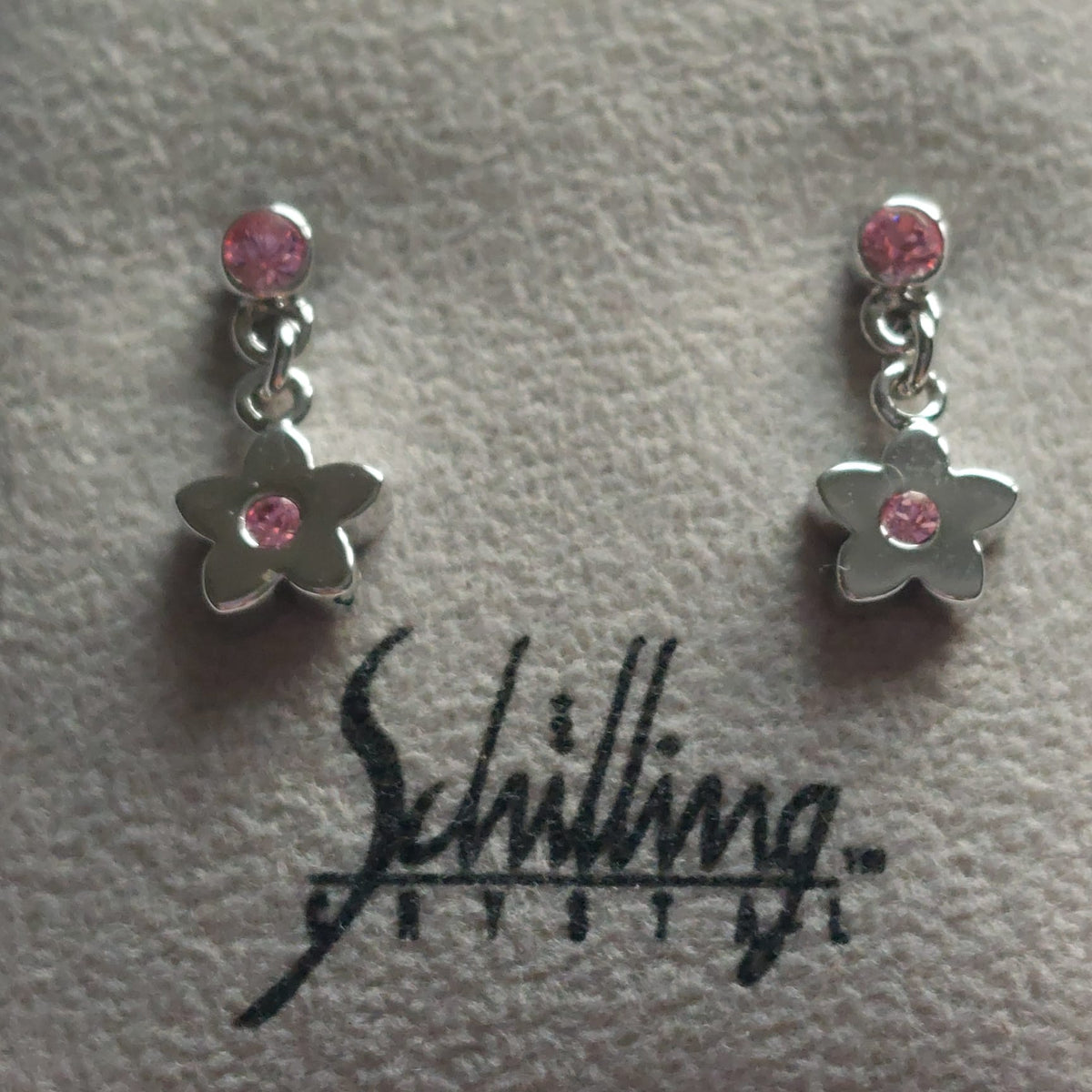 Original Vintage Schilling Austria Ohrclip 18mm