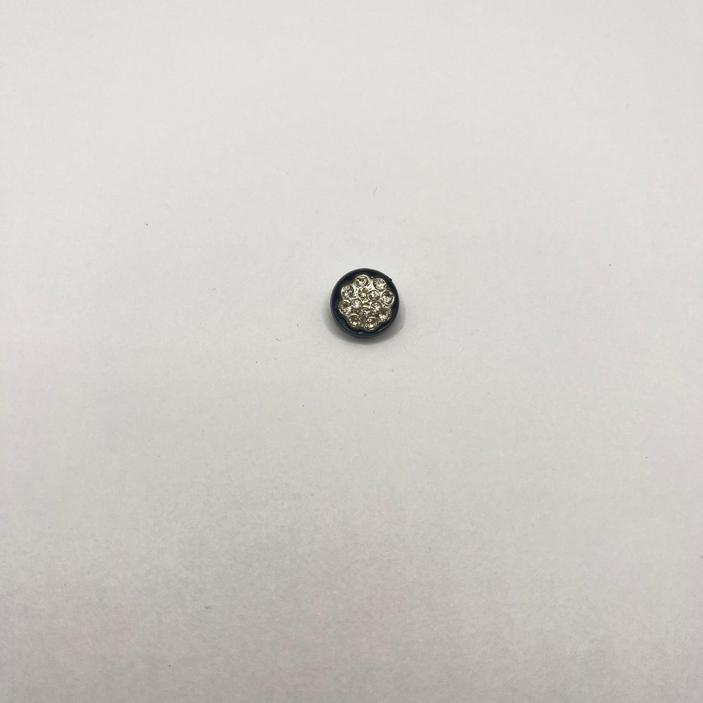 4453 Vintage Kunststoff Swarovski Kristallen Knöpfe 13mm