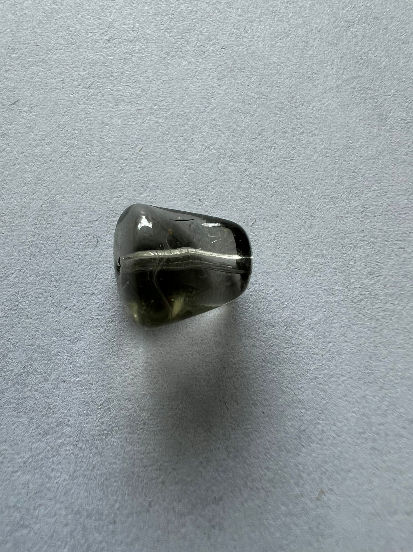 5751 Vintage Acryl Perlen Schwarz 9mm