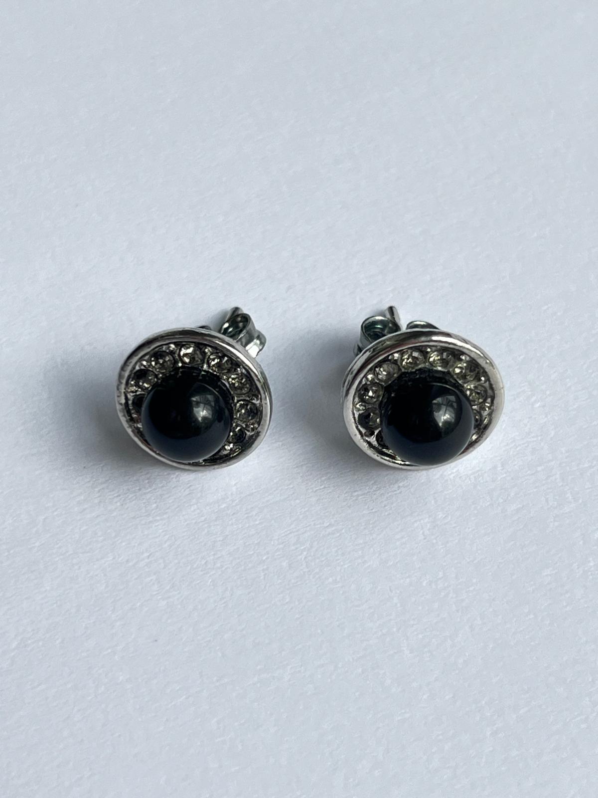 3097 Vintage Swarovski Kristallen Ohrhänger 10mm