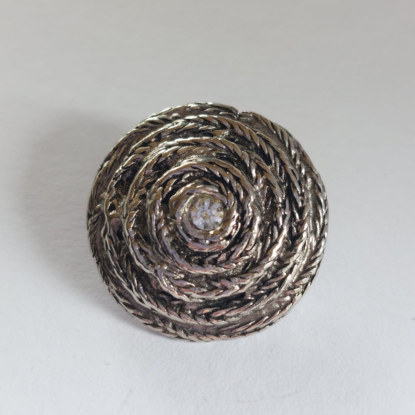 4105 Knopfe mit Swarovski Kristallen 21mm