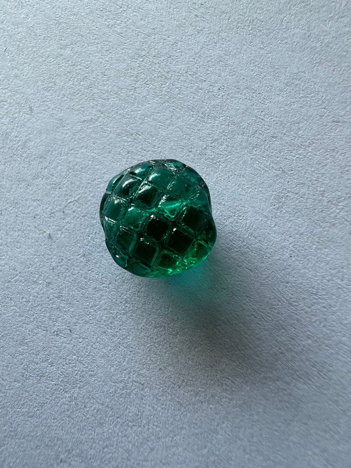 5681 Vintage Perlen Klar Grün 10mm