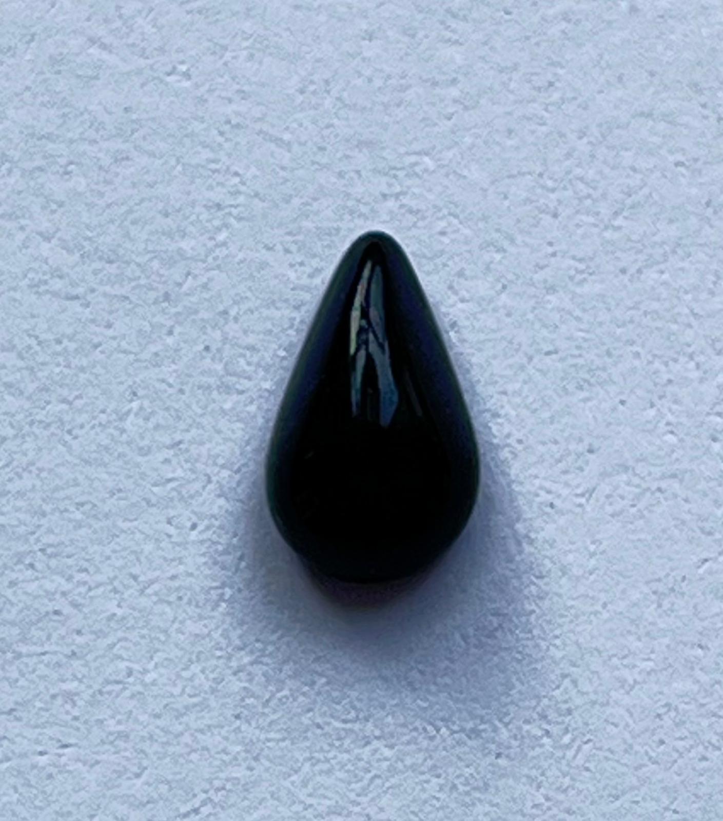 1005 Vintage Kunststoff Tropfen 6mm