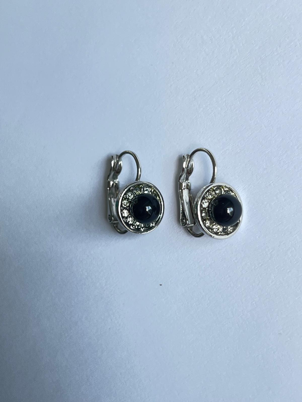 3087 Vintage Swarovski Kristallen Ohrhänger 10mm