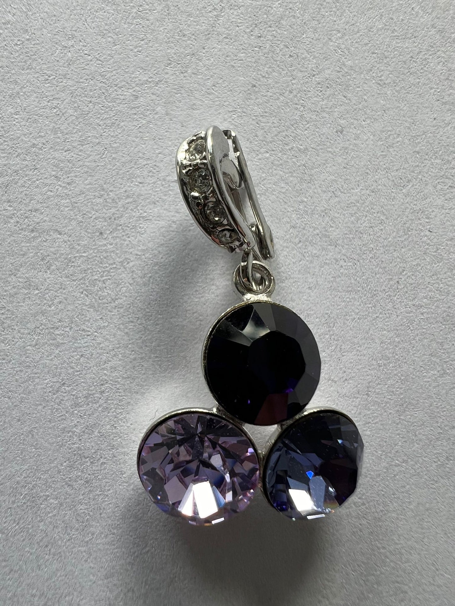 2973 Vintage Swarovski Kristallen Anhänger 15mm