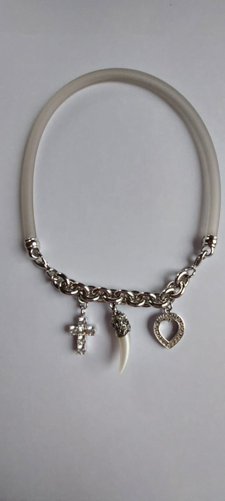 6010 Vintage Kette mit Swarovski Kristall
40cm