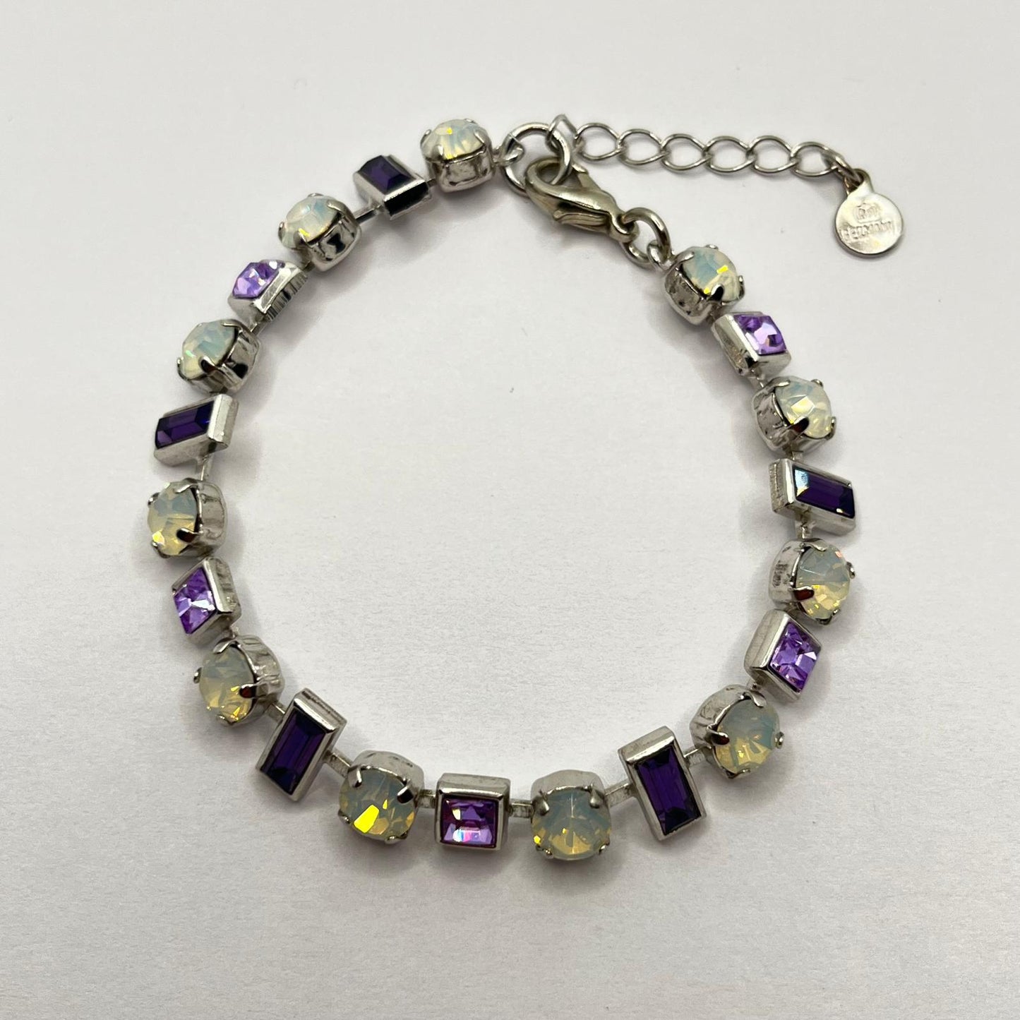 7022 Vintage Swarovski Kristallen Armband 18cm