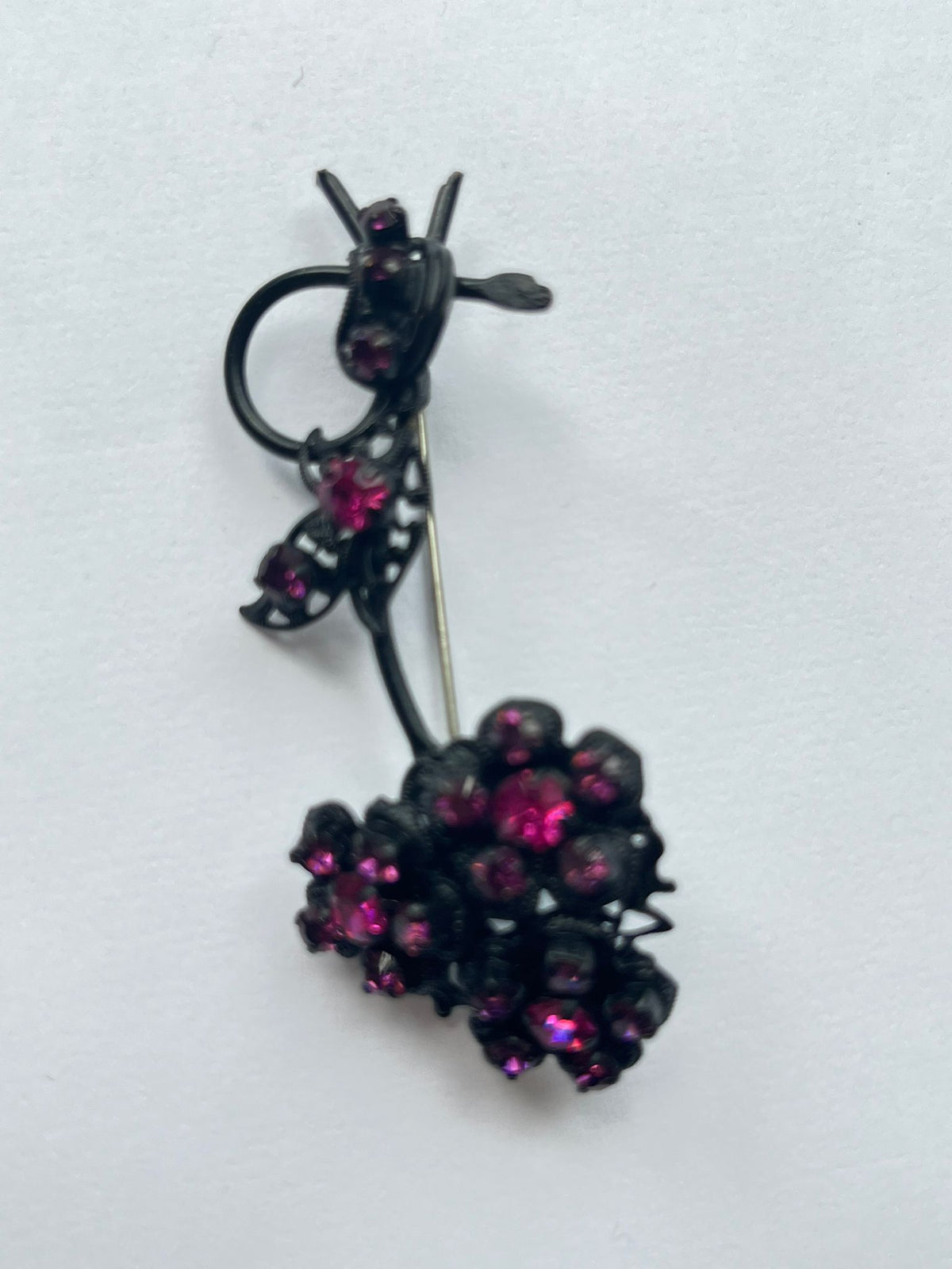 8568 Vintage Swarovski Kristallen Brosche 65mm